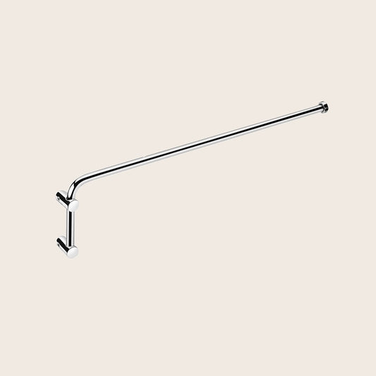 Cosmic Logic Portasciugamani 40 cm a Snodo inox Lucido in acciaio inox montato a parete, vista del design e della...