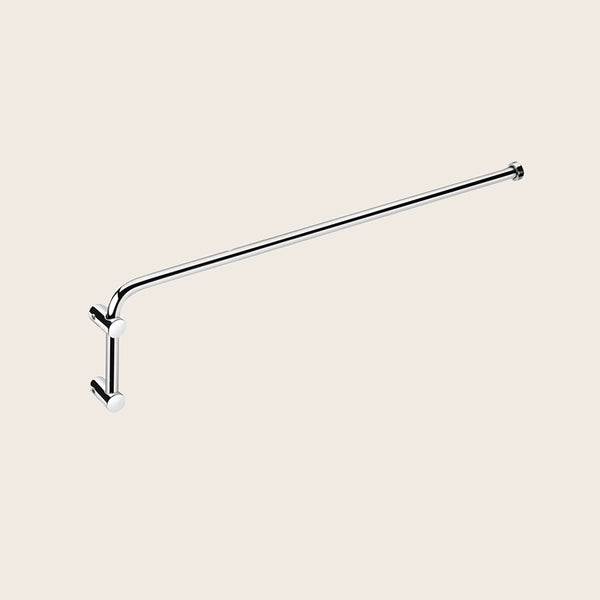 Cosmic Logic Portasciugamani 40 cm a Snodo inox Lucido in acciaio inox montato a parete, vista del design e della...
