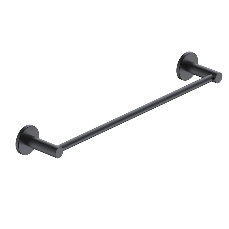 Portasciugamani 40 cm nero opaco Minimal