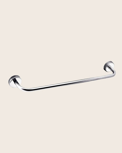 Portasciugamani 60 cm In Acciaio Inox Cromato New Line N3 Cromo Lucido montato a parete, vista del design e della...