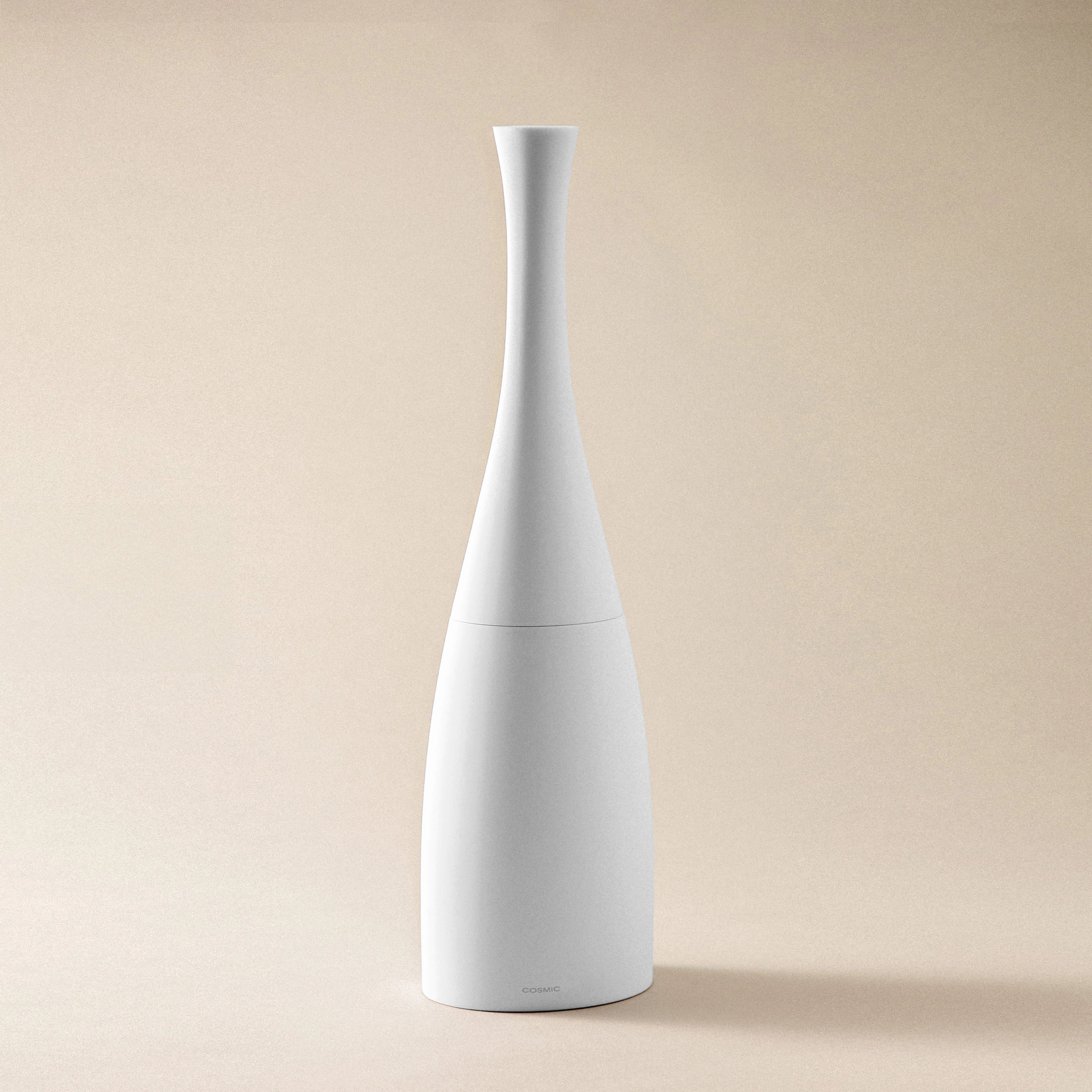 Portascopino wc a scomparsa di design a pavimento Bianco Soft Saku 2522500 Cosmic