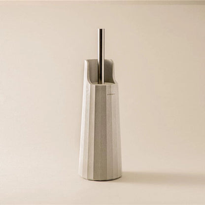 Portascopino wc a terra in plastica bianco naturale Cosmic L'Avenir