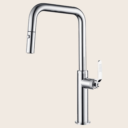 Rubinetto da cucina estraibile Selena cromo