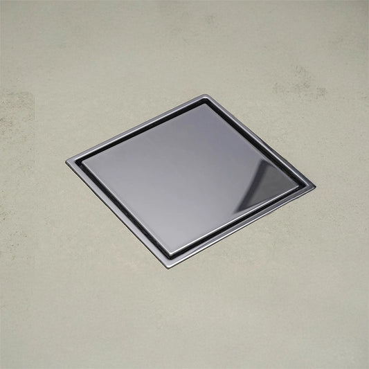 Scarico doccia 15x15 sifone Uscita Dm 50 quadrato cromo