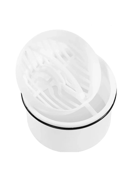 Piletta per Piatti Doccia 90 mm Scarico 40 mm con Sifone e Filtro Raccogli Capelli – vista 3