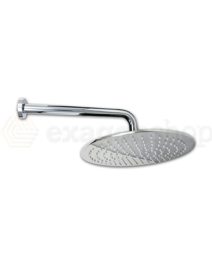 Set miscelatore incasso soffione 30 cm braccio 30 cm doccetta cromo Smart