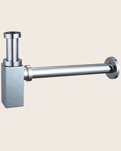 Sifone a bottiglia universale in ottone cromato New line SR3