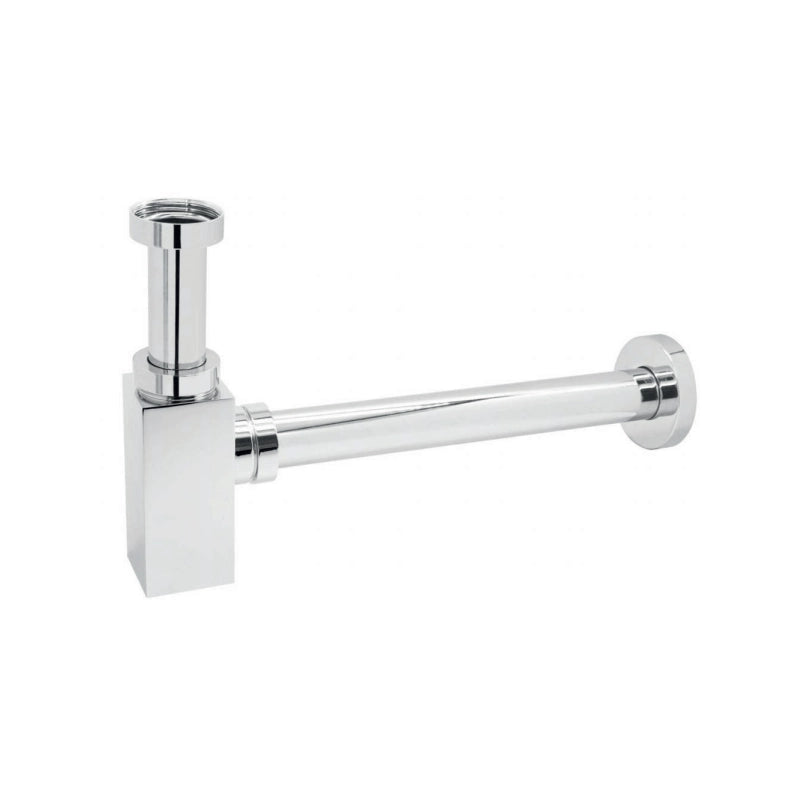 Sifone lavabo telescopico quadro ECO 1/4 Cromo