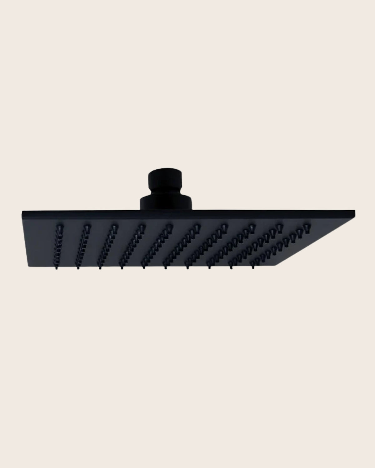 Soffione 20x20 doccia Smart quadro nero opaco – Exagonshop