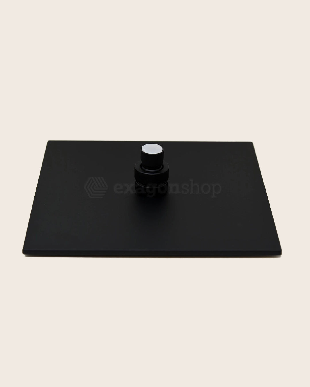 Soffione 25x25 doccia Smart quadro nero opaco – vista 3