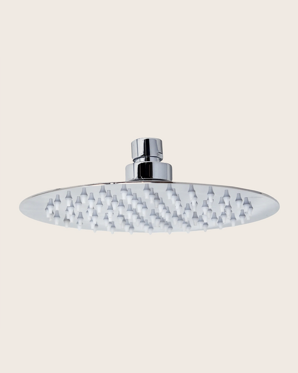 Soffione Doccia 20 cm tondo Slim 2 mm in Acciaio Smart