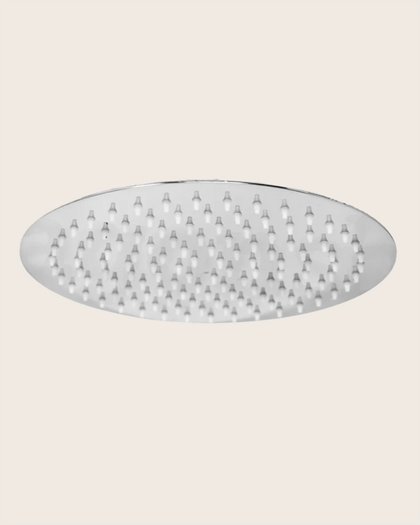 Soffione doccia 25 cm tondo 6,5 mm acciaio cromo lucido Smart
