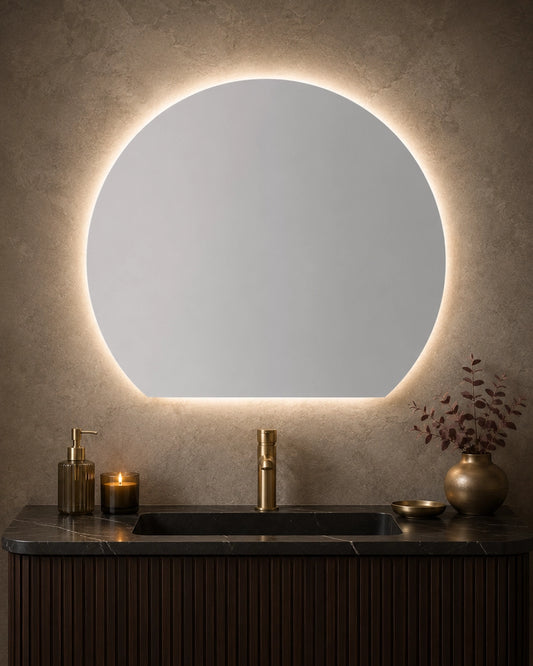 Specchio 80x70 bagno retroilluminato Mara
