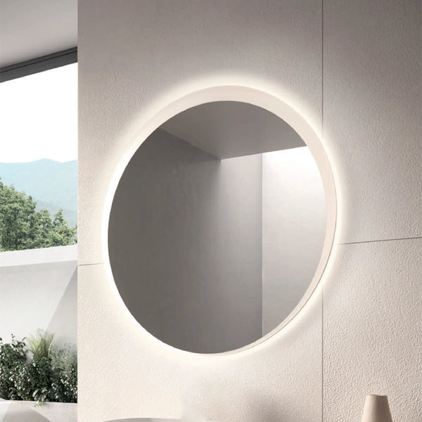 Specchio 90 cm retroilluminato tondo