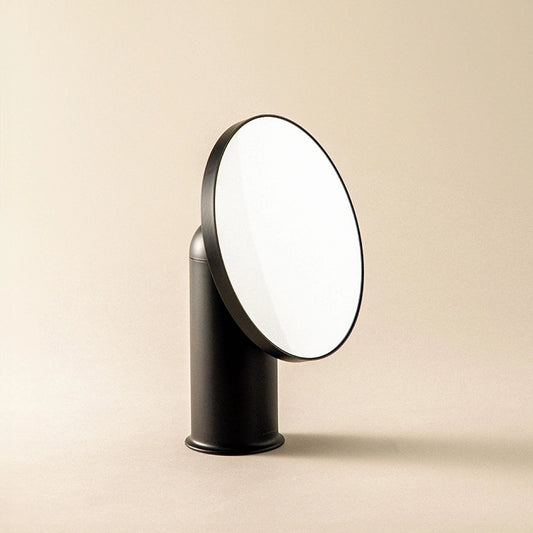 Specchio Ingranditore X5 18x9x24 cm Nero Satinato Geyser