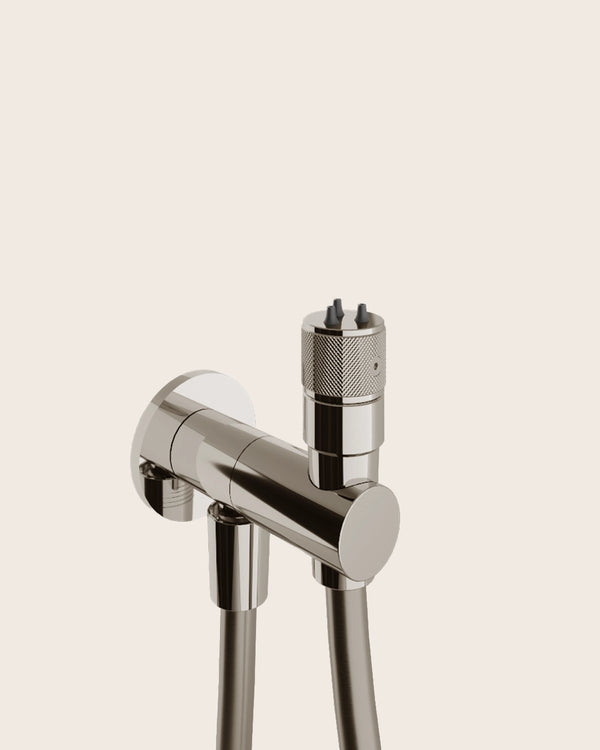 Treemme Idroscopino per WC nichel spazzolato RWIT6565NF05