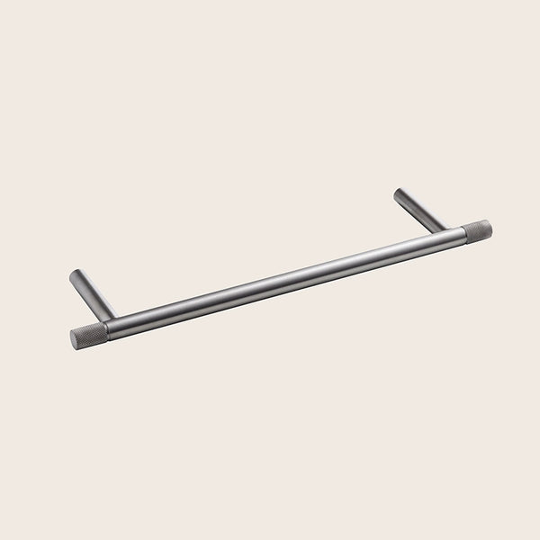 Tremme 22mm portasciugamani 30 cm a muro inox satinato Acciaio in acciaio inox montato a parete, vista del design e della...