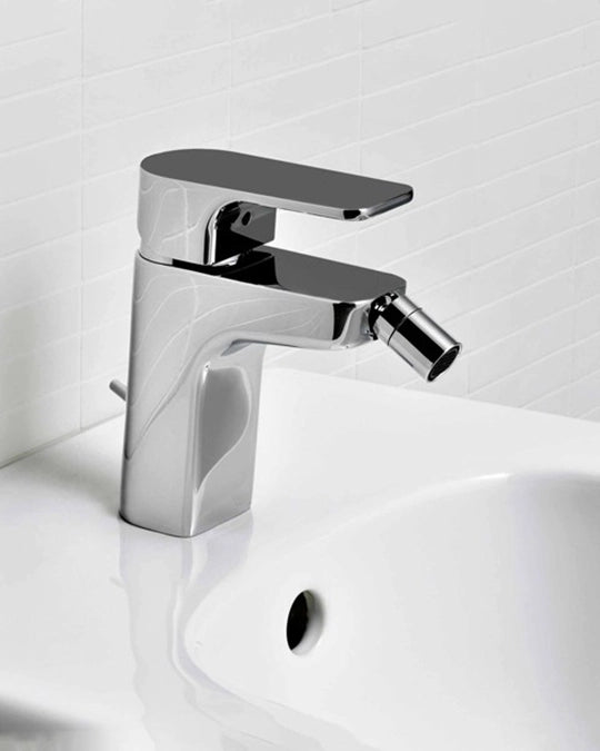 Zucchetti Wind coppia miscelatori lavabo e bidet cromo ZWN590 ZWN347 – vista 3