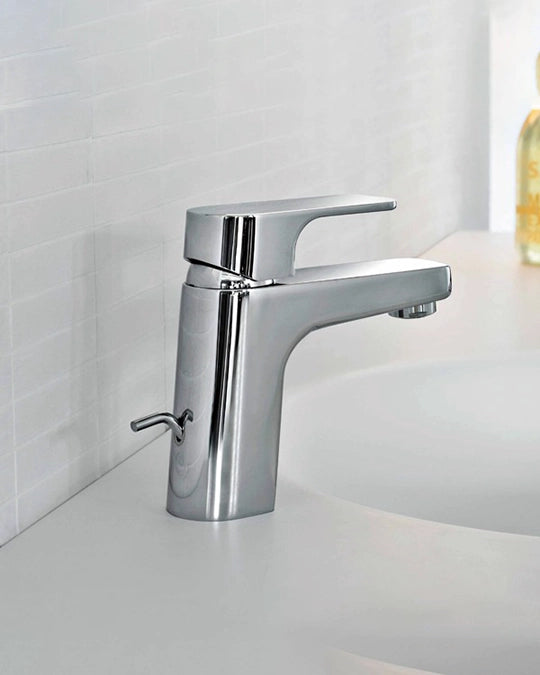 Zucchetti Wind Miscelatore lavabo con aeratore e scarico Cromo Zwn590 – vista 2