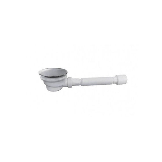 New line tks0 scarico piletta 90 mm per piatti doccia TK cromo