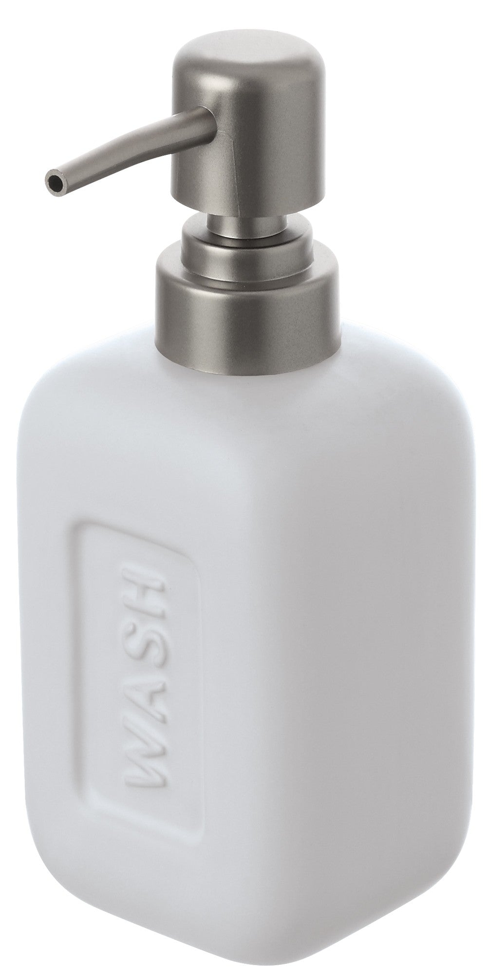 Set accessori bagno bianco in Ceramica Bingo 3 pz, dettaglio ravvicinato del materiale e dell'aggancio - Exagonshop
