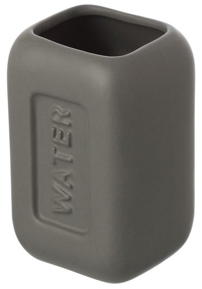 Set accessori bagno 3 pz in Ceramica grigio Bingo