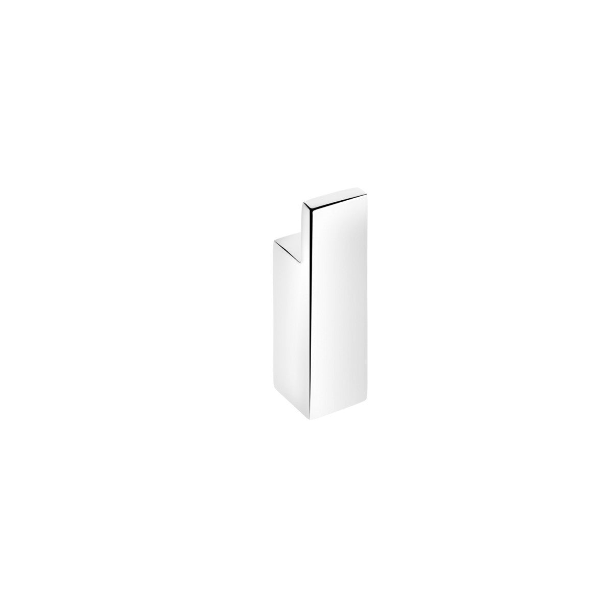 Cosmic Bathlife Set Accessori bagno terra o muro 5pz cromo, vista laterale del profilo a muro - Industrias Cosmic