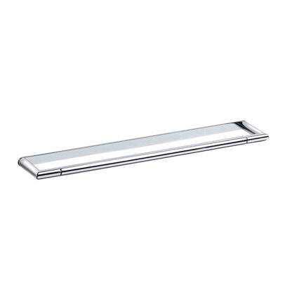 Pomd'or Micra Set Accessori bagno Portasalviette 40 cm Portarotolo destro Portascopino a terra e 2 appendini cromo lucido