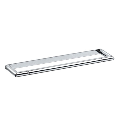 Pomd'or Micra Set Accessori bagno Portasalviette 30 cm Portarotolo sinistro Portascopino a terra e 2 appendini cromo lucido