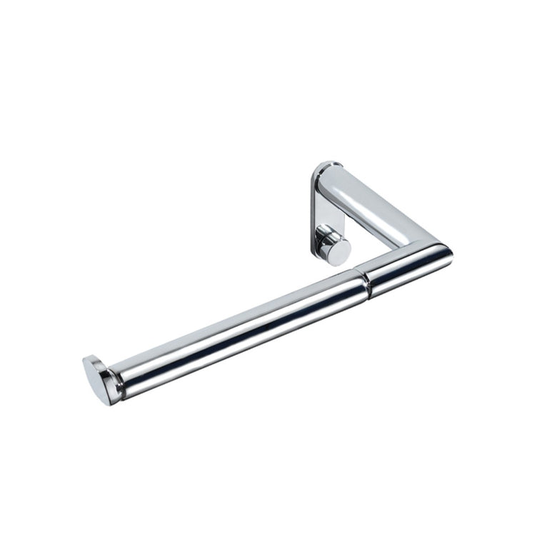 Pomd'or Micra Set Accessori bagno Portasalviette 5pz cromo, vista laterale del profilo a muro - Industrias Cosmic