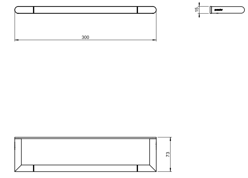 Pomd'or Micra Set Accessori bagno Portasalviette 5pz cromo montato a parete, vista del design e della finitura...