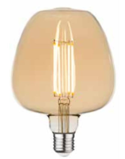 Lampadina amber Vintage E27 luce calda 820 lumen 2700k