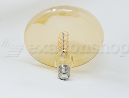 Vintage lampadina amber E27 luce calda 340 lumen 2700k