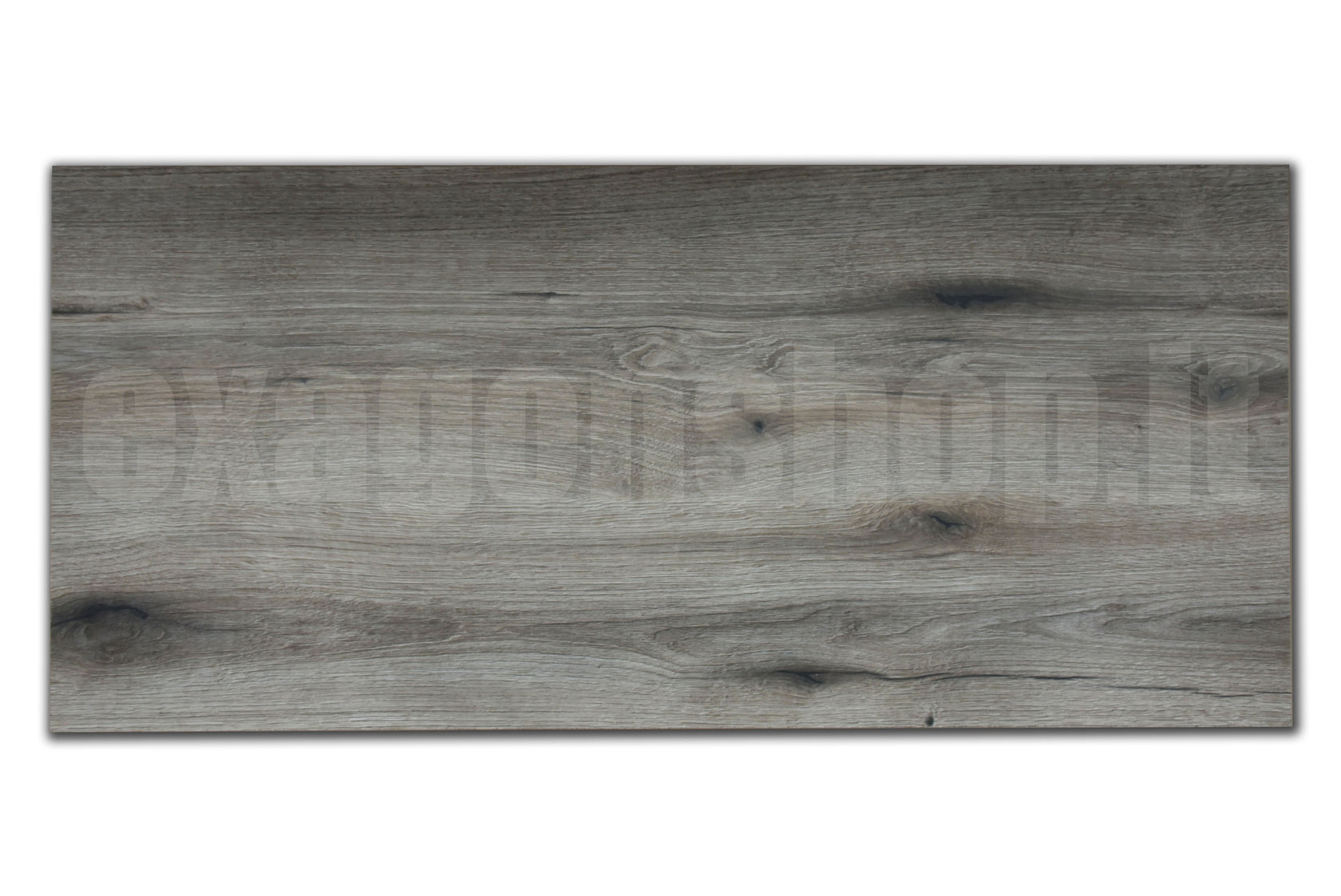 Mensola 60x46 per lavabo appoggio grigio senza foro senza Rovere Fossile, vista dall'alto del piano con lavabo - Exagonshop