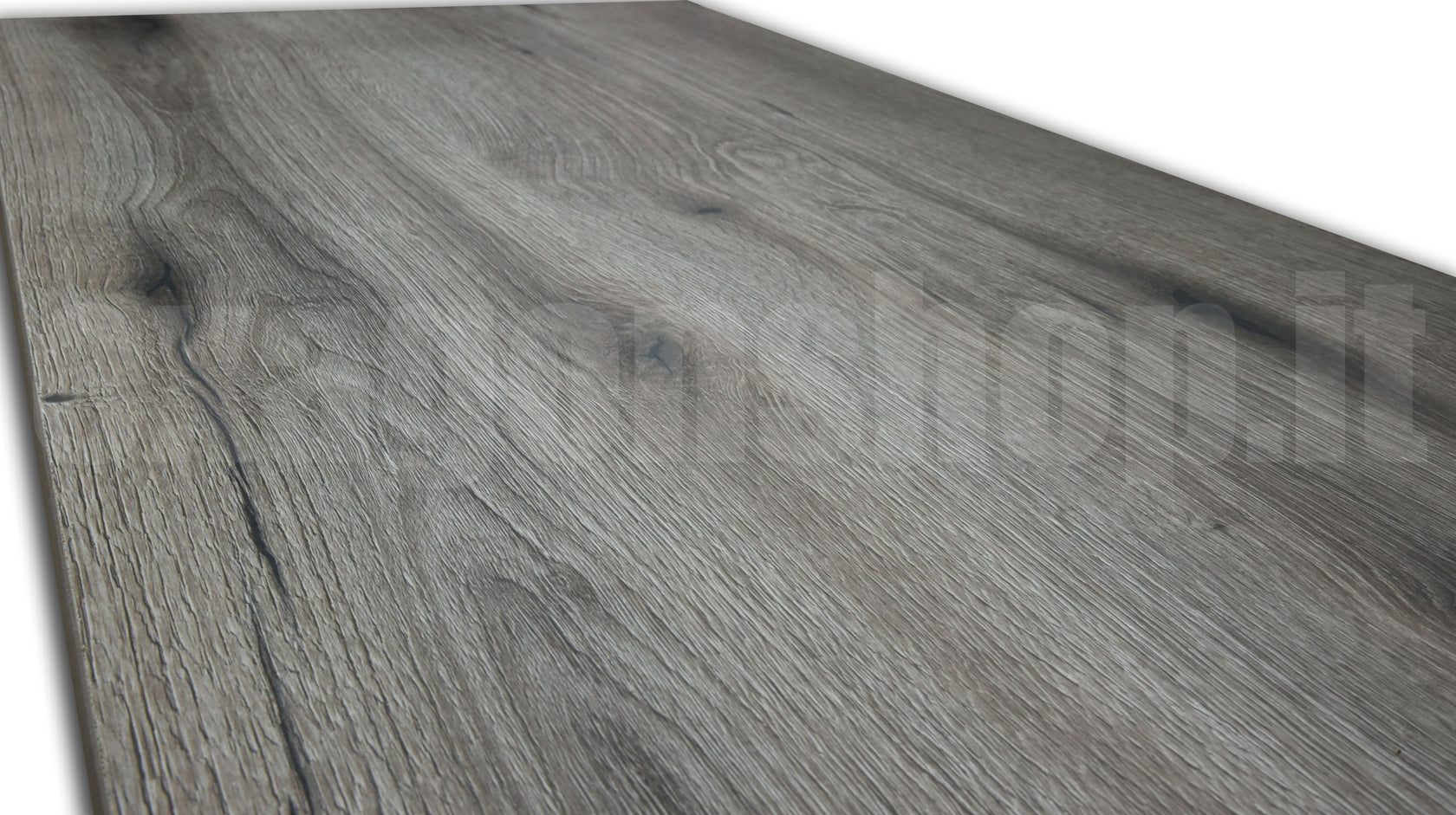 Mensola 60x46 per lavabo appoggio grigio senza foro senza Rovere Fossile, dettaglio ravvicinato della finitura e del...