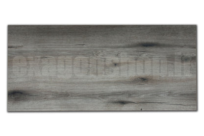 Mensola per lavabo d'appoggio 80x46 senza foro senza staffe effetto legno Rovere Fossile