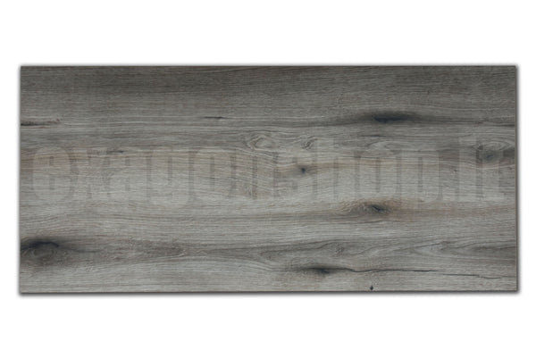 Mensola per lavabo d'appoggio 80x46 senza foro senza staffe effetto legno Rovere Fossile