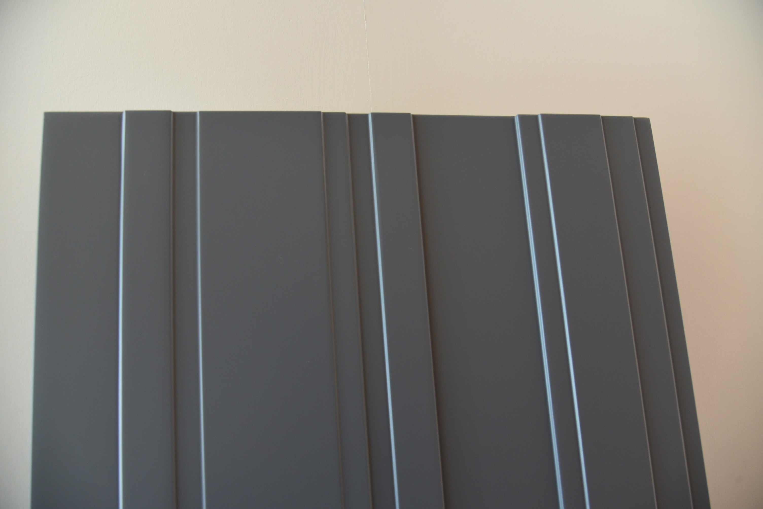 Schema tecnico di installazione di Antonio Lupi Bit Radiatore 120x45 Ad Acqua Grigio Pioggia con canna fumaria - Antonio...