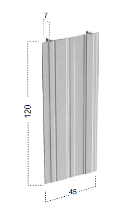 Antonio Lupi Bit Radiatore 120x45 Ad Acqua Grigio Pioggia accesa in soggiorno, fiamma visibile attraverso il vetro...