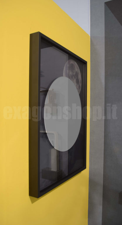 Specchio 54x75 con Cornice in Alluminio Antonio Lupi Collage