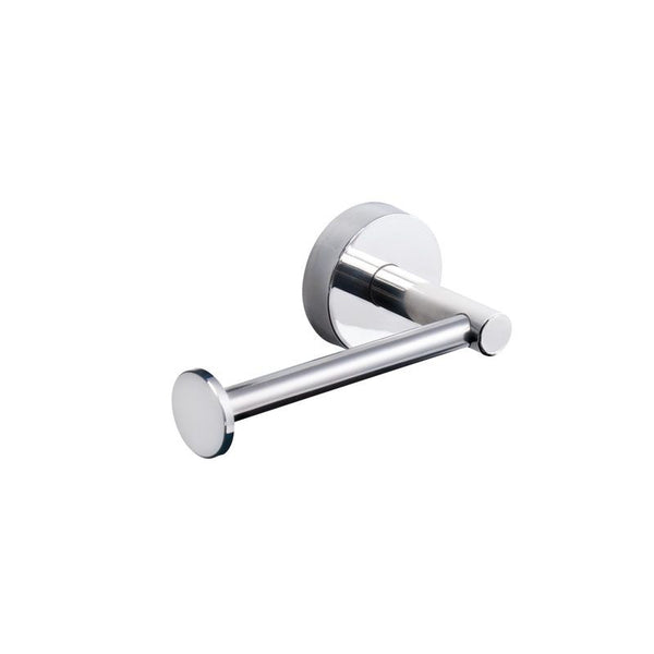 New line p15 portarotolo orizzontale in acciaio inox cromato
