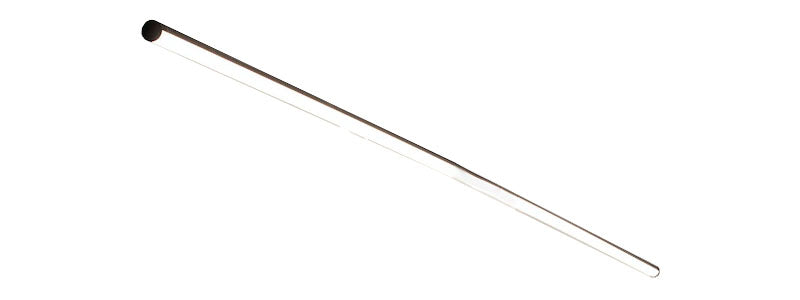 Flos Arrangements Line Lampada a sospensione 170 cm nero, vista del design e della finitura