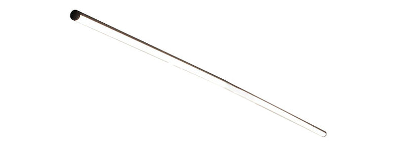 Flos Arrangements Line Lampada a sospensione 170 cm nero, vista del design e della finitura