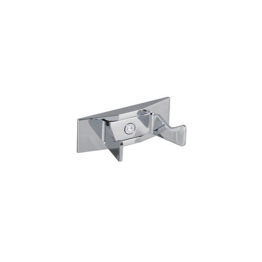 Koh-I-Noor Lem 2.T 6316 Appendino Doppio Appendiabiti Portasciugamani In Alluminio Cromo