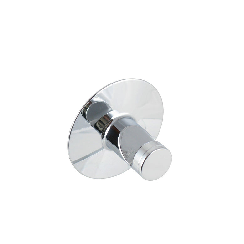 Koh-i-noor serie10 appendino porta abiti ad incollo in abs montato a parete, vista del design e della finitura - Koh I Noor