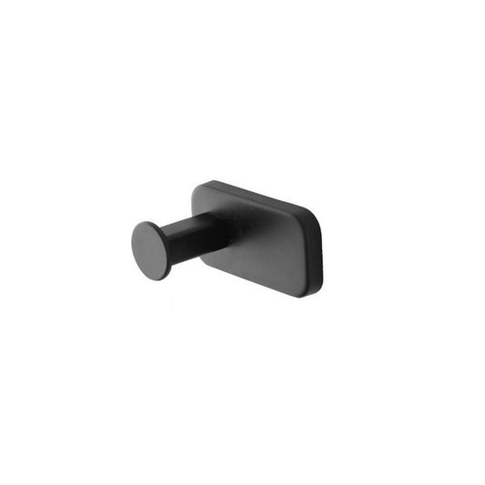 Appendino bagno in acciaio inox nero cubik