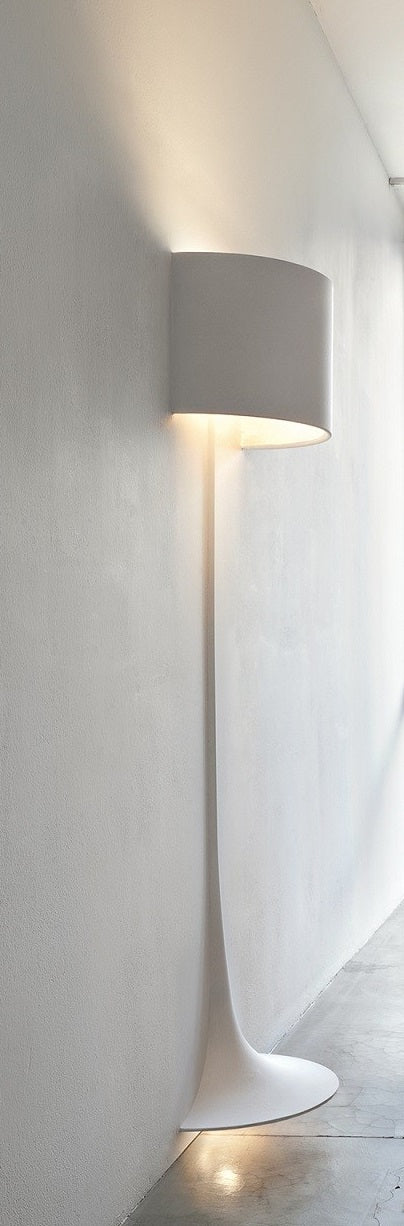 Flos Soft Spun Led Large Lampada da incasso Parete Cartongesso spenta, dettaglio del corpo lampada e dei materiali