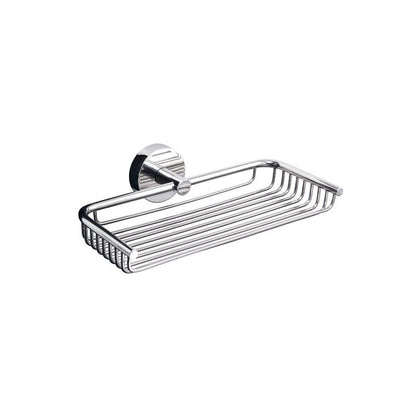 New Line Dc42 Cestino Portaoggetti 23 cm Vasca Doccia base tonda In acciaio inox cromo