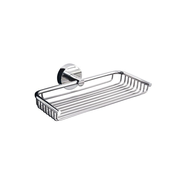 New Line Dc42 Cestino Portaoggetti 23 cm Vasca Doccia base tonda In acciaio inox cromo
