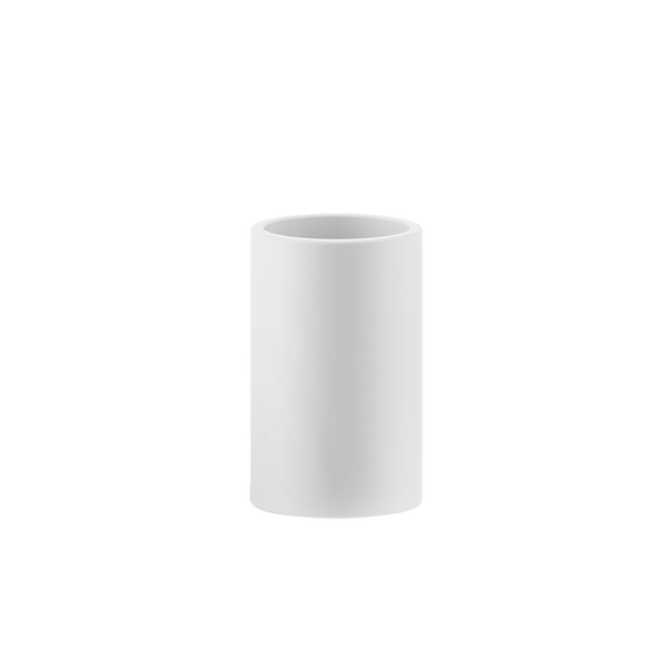 Bicchiere portaspazzolini Da appoggio bianco Rilievo 59531 Gessi